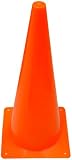 18 ORANGE SAFETY CONE WITH REFLECTOR