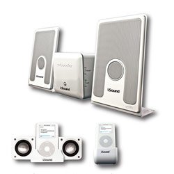 i.Sound Harmony Flat Panel Speakers (White)