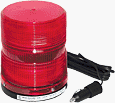 Tomar 824MBSC-1228 Multi Strobe Double/Quad Flash w/ Mag. Mount & 10' Straight Cord Red 12 - 28VDC