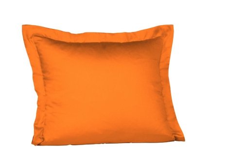 fleuresse Kissenbezug 9100-2044, 35/40 cm colours Uni Mako Satin, Farbe Orange Preisvergleich