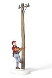 Department 56 Snow Village Telephone Line Repairman