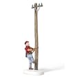 Department 56 Snow Village Telephone Line Repairman