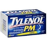 Search : Tylenol PM-Extra Strength Pain Reliever And Sleep Aid, 225 Caplets