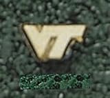 Anderson Jewelry Virginia Tech Hokies 1/4 Gold Post Earrings