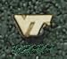 Anderson Jewelry Virginia Tech Hokies 1/4 Gold Post Earrings