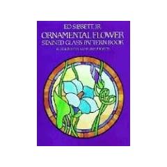 Ornamental Flower Stained Glass Pattern Book: 83 Designs for Workable Projects (Dover Stained Glass Instruction)