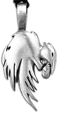 Phoenix Firebird Silver Tone Pewter Pendant