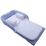 Baby Delight Deluxe Snuggle Nest - Blue Swiss