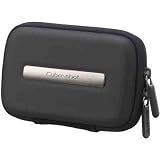 Sony LCS-THP/B Soft Leather Carrying Case for Sony DSC-T Series Digital Cameras (Black)