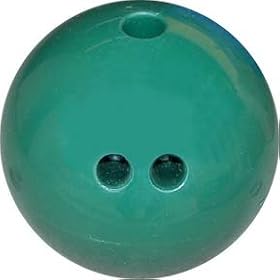 Buy 5 lb. Dark Green Rubberized Plastic Bowling Ball from Cosom&reg;