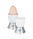 Set of 2 Bianca Egg Cups By Trudeau