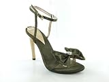 Satin Olive Hayden D2 by Dikuza Women's Satin Ankle Tie Party Prom Pageant Evening Bridesmaid Shoes Sandal