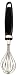 Pedrini Black & Satin Stainless Steel 10" Whisk