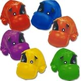 (Price/set)Oriental Mdse Sply Bean Bag Hippos , Bean Bags, Balls, PE