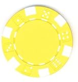 Pack of 50 Yellow - DICE Design 11.5 gram Poker Chips