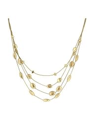Golden Beaded Necklace