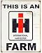 International Harvester Farm Sign Metal-Tin Signs Image