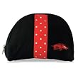 Arkansas Razorbacks Oval Cosmetic Bag