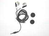 New black earphone (headset) earbud