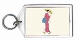 Japanese Woman Keychain