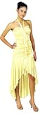 Halter Sweetheart Neckline Drape Detail Asymmetrical Prom Evening Dress
