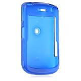 Premium Frosted Ice Hard Crystal Snap-on Case for Blackberry Tour 9630 Case - BLUE
