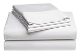 Pike Street 1,000-Thread-Count Egyptian Cotton Queen Sheet Set, White