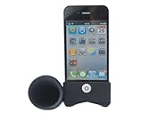 Horn Stand Speaker Loudspeaker For Apple iPhone 4 4G Black