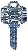 Seattle Seahawks Schlage SC1 House Key