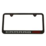 2010 2011 Chevrolet Camaro RS License Plate Frame - Black by High-End Motorsports