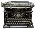 Underwood Typewriter Die-Cut Photographic Magnet