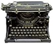 Underwood Typewriter Die-Cut Photographic Magnet