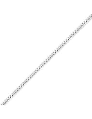 Sterling Silver 2.0mm Franco Chain Necklace - 24 Inch