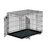 Pet Supplies : Midwest Life-Stages 48-by-30-by-33-Inch Folding Double-Door Metal Dog Crate