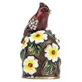 Cardinal Enameled Thimble