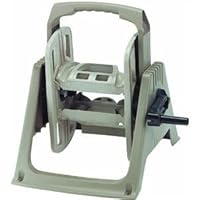 Suncast 100-Foot Capacity Portable/Wall Mountable Garden Hose Reel, Taupe, TSA100M