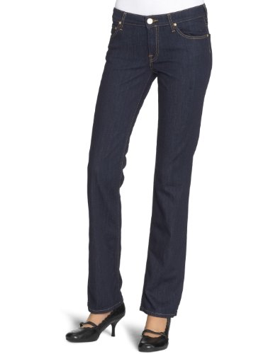 Lee Damen Jeanshose/ Lang  L337OGCX MARLIN SOLID BLUE, Gr. 29/33, Blau (Solid Blue) Preisvergleich