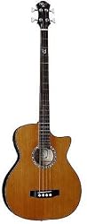Michael Kelly Club Custom 4 String Acoustic Bass, Gloss Natural