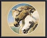 Pharoah's Horses, Framed Art Print by John Frederick Herring, Sr.