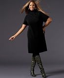 INC International Concepts? Plus Size Cowl-Neck Dress with Cabled Yoke