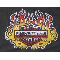 NEOPlex 3' x 5' Harley Davidson Flame Yellow Flag