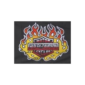 NEOPlex 3' x 5' Harley Davidson Flame Yellow Flag