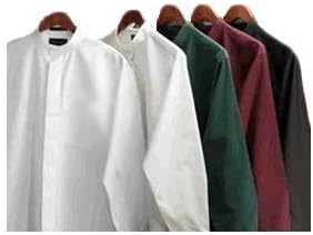 Ed Garments Men's Banded Collar Shirt