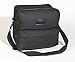 [Item]: Nurse's Bag [Additional Info]: Nurse's Bag Keeps Essential Items Close at Hand. Black polyester. Features two front zippered pockets, one back zippered pocket and the main storage area. Vinyl-lined interior makes it fluid resistant. Includes a d
