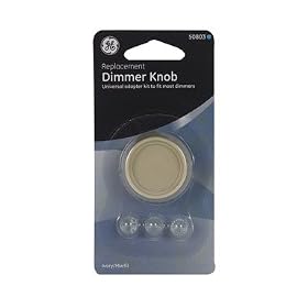 Click here to buy 5 each: GE Replacement Dimmer Knob (50803) by Jasco.