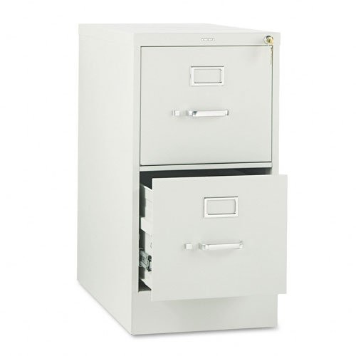 HON 312PQ 310 Series 26-1/2-Inch 2-Drawer Full-Suspension Letter File, Light Gray On Sale