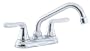 American Standard 2475550.002 Colony Soft Double-Handle Laundry Faucet with Brass Swing Spout and Aerator, Chrome