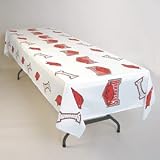 Arkansas Razorbacks Plastic Table Cover