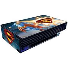 Gamer Graffix Superman Space Skin - Game console decorative cover by Gamer Graffix