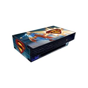 Gamer Graffix Superman Space Skin - Game console decorative cover by Gamer Graffix